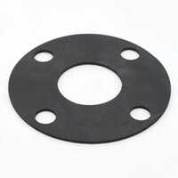 Viton Rubber Gaskets - Viton Rubber, Different Sizes Available, Black Color, Temperature Range -30 To 350 Degree C, Hardness 30-90 Shore A | Industrial Usage