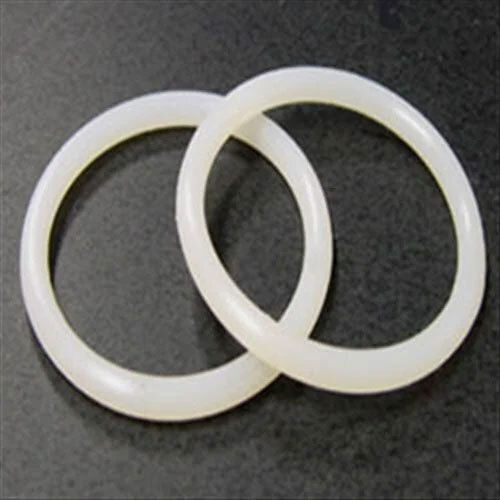 White Silicone Rubber O Rings