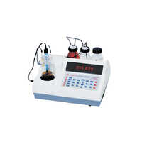 White Microprocessor Kf Mooisture Titrator 1760