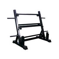Hg-009 Combo Dumbbells Plate And Bar Rack Grade: Commercial Use