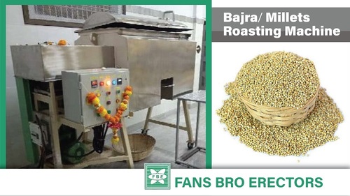 Millets/ Bajra Roasting Machine