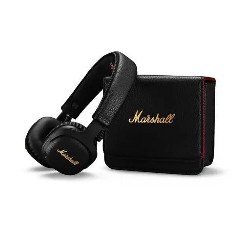 Marshall Mid ANC 04092138 Wireless Bluetooth On Ear Headphone With Mic (Black)