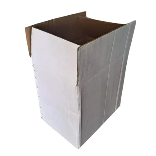 7 Ply Plain White Corrugated Box