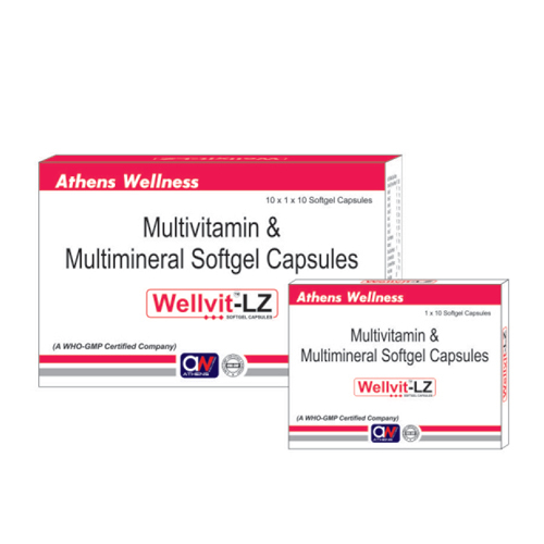 Multivitamin And Multiminerals Softgel Capsules - Essential Vitamins & Minerals for All Ages | Dry Storage Recommended Dosage by Healthcare Professionals