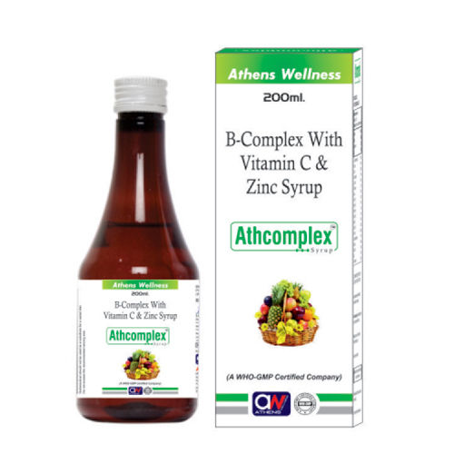 200Ml B Complex With Vitamin C And Zinc Syrup General Medicines