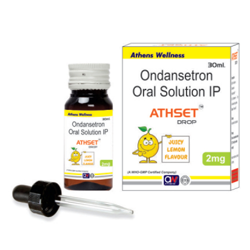 Ondansetron Oral Solution IP - 2mg per 30ml Bottle | Liquid Formulation for Children Prevents Nausea and Vomiting Store in Dry Place