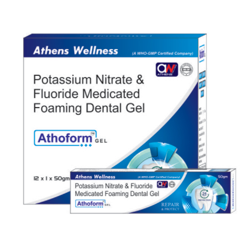 Potassium Nitrate And Fluoride Medicated Foaming Dental Gel General Drugs