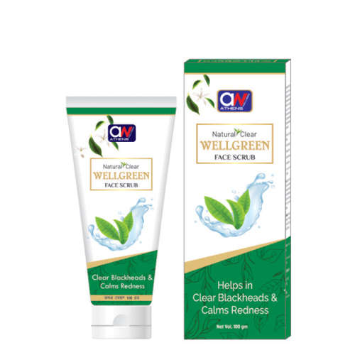 Clear Blackheads Face Scrub - 100gm All Skin Types Unisex Formula for Redness Relief and Exfoliation