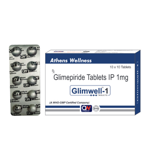 1Mg Glimepiride Tablets Ip Application: Hospital