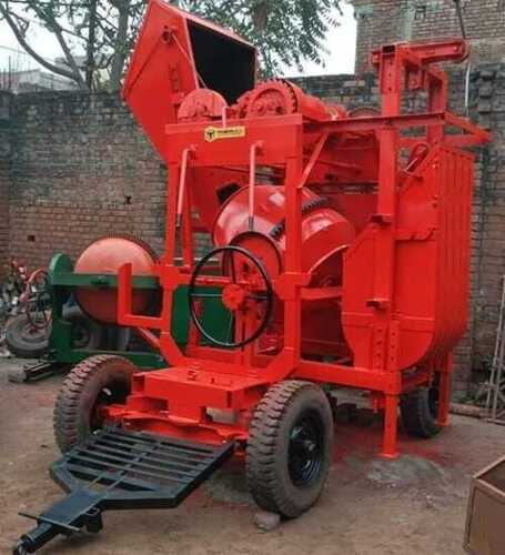 Concrete Mixer Machine With Lift Hooper