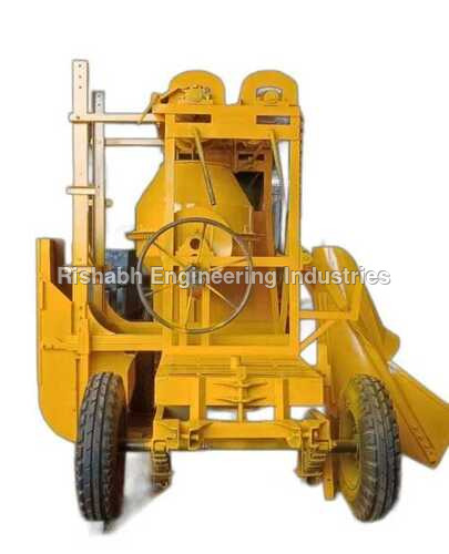 Concrete Mixer Cum Lift Machine