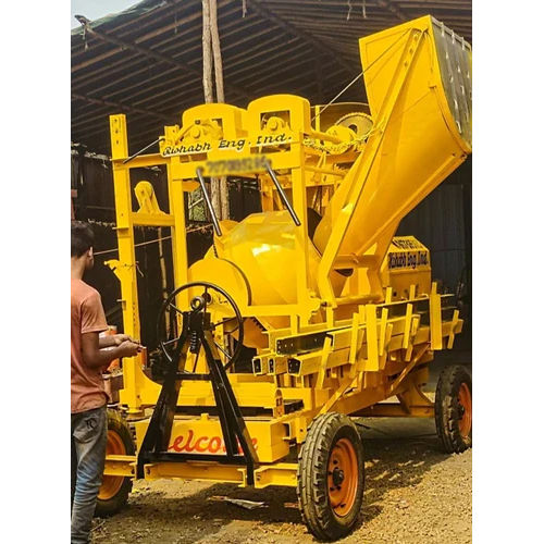 500 Ltr Concrete Mixer With Lift And Hopper