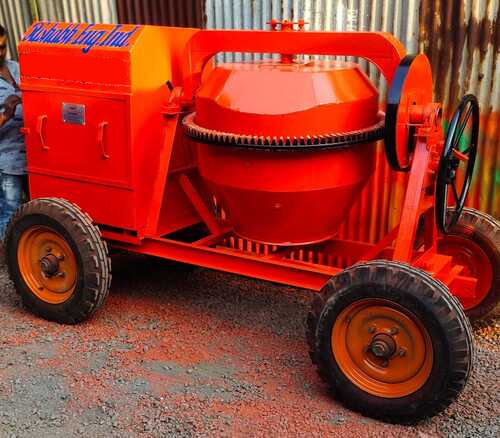 Manual Cement Concrete Mixer Machine - Capacity: 560 Liter/Day