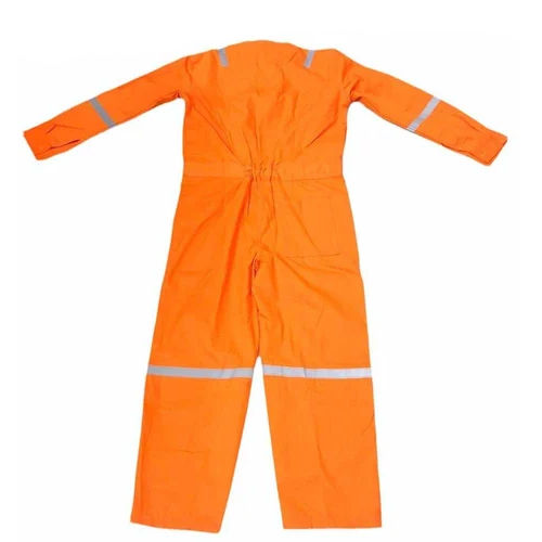 Industrial Orange Cotton Boiler Suit