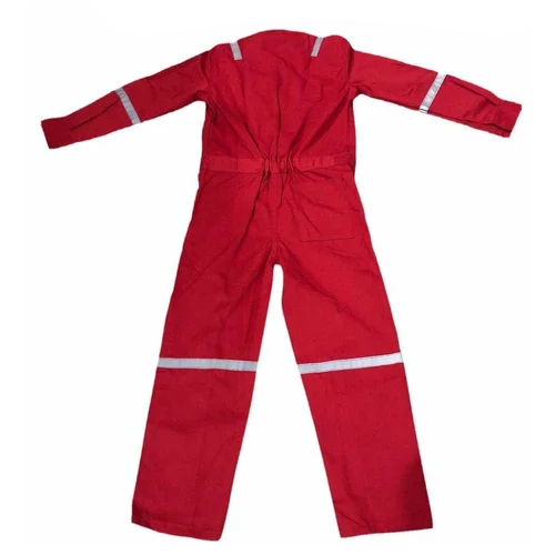 Red Cotton Boiler Suit