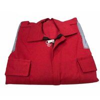 Red Cotton Boiler Suit