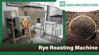 Rye Roasting Machine - Capacity: 50  To 1