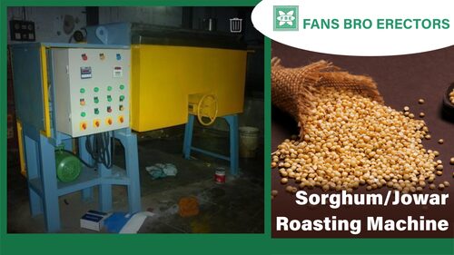 Sorghum (jowar) Roasting Machine