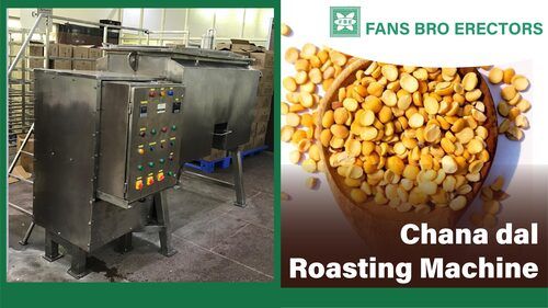 Chana Dal Roasting Machine