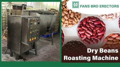 Dry Beans Roasting Machine