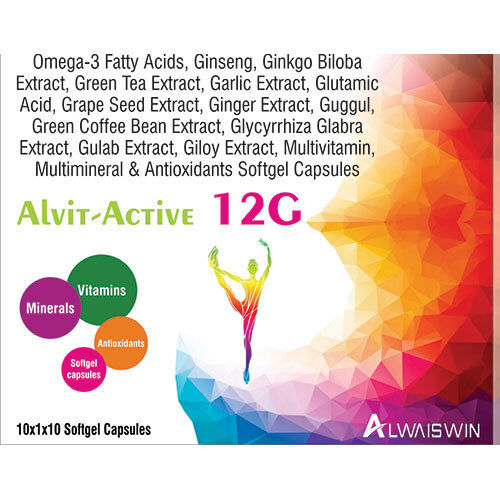 Alvit-Active 12g Softgel Capsules