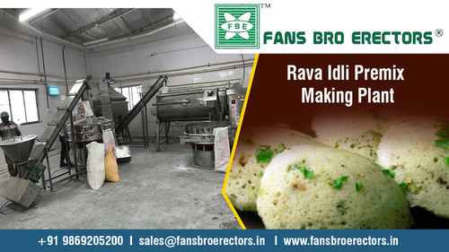 Rava / Rawa Roasting Machine