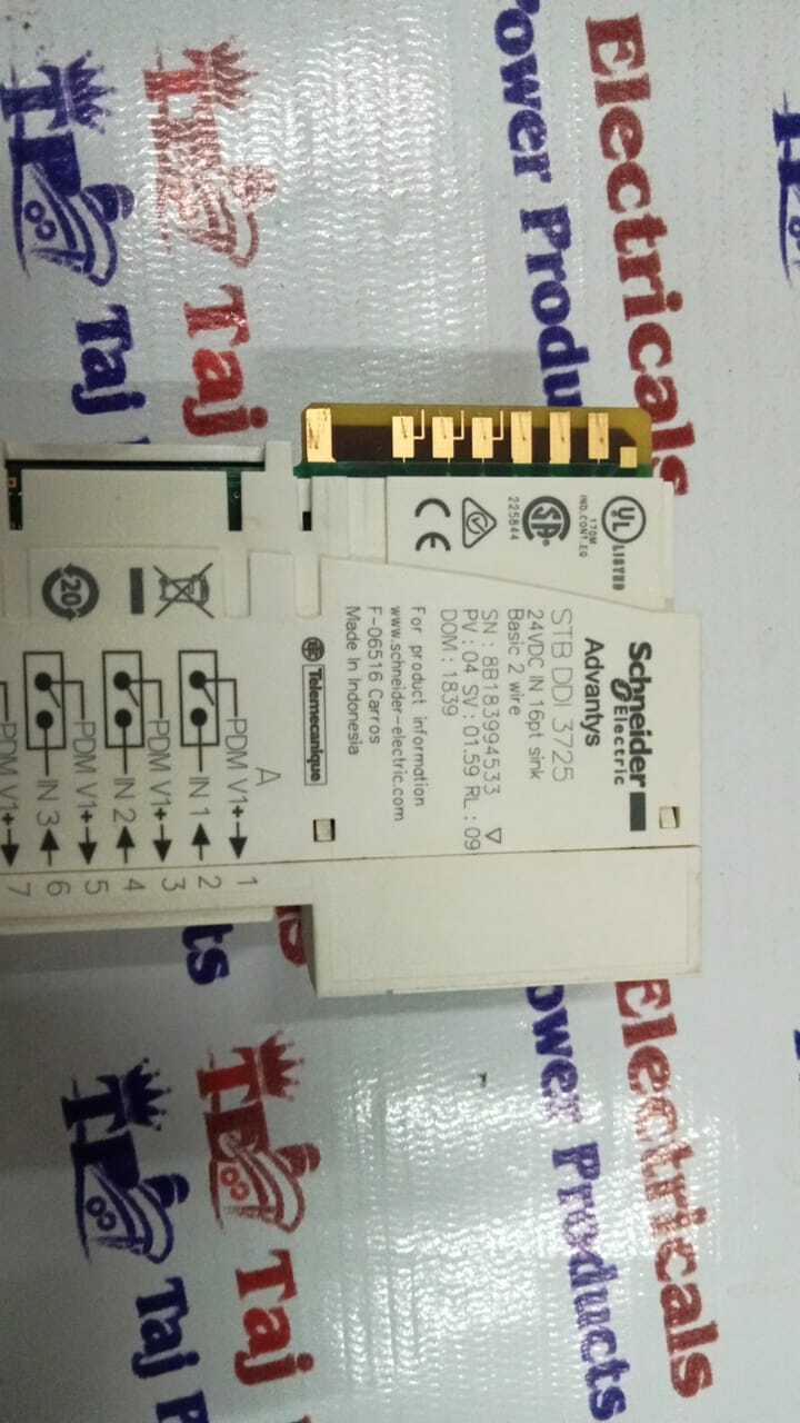 SCHNEIDER STB DDI 3725 BASIC DIGITAL INPUT MODULE