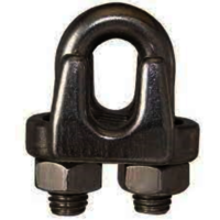 Ss304 Wire Rope Clamp Jis Type - Stainless Steel, 3mm To 20mm Wire Diameter | Silver Color, Ideal For Fencing, Fishing, Industry, And Machinery