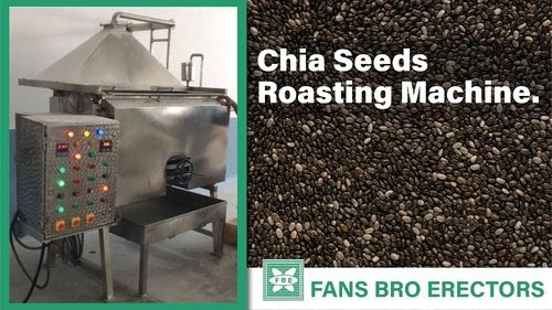 Chia Seeds Roasting Machine