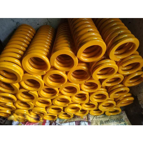 En45 Round Compression Spring - Color: As Per Requirement