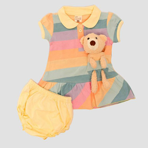 Baby Teddy Chic Frock