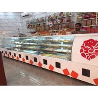 White Bakery Showcase Counters