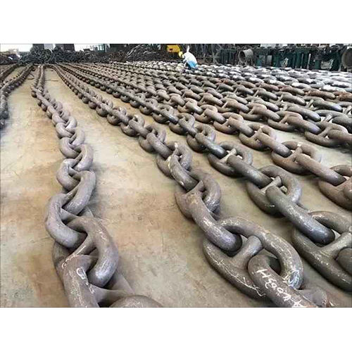 Marine Anchor Chain - Durable Galvanized Steel, Heavyweight 5/16 inch Diameter, Corrosion Resistant, Ideal for Secure Mooring