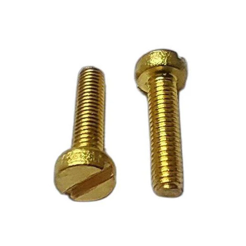 Rivercity 6-32 X 1/4 Brass Slotted Pan Head Machine Screws – 6/32 X .25, Inch Thread, 10-Pack?
