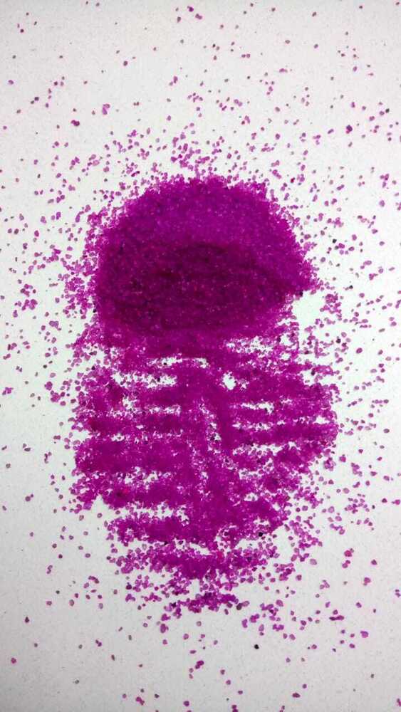 Pink color coated silica quartz sand for sand blasting and garden decoration and textured Wall