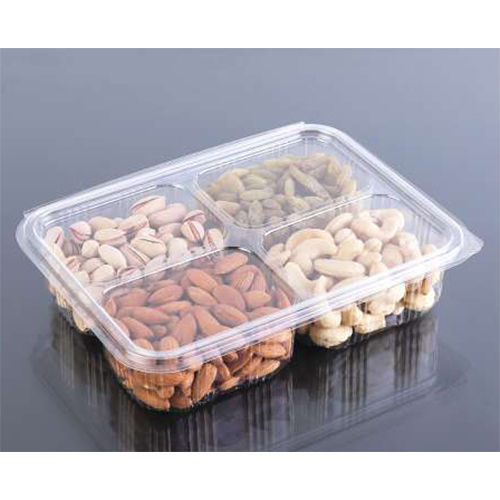 Pet Square Dryfruit Hinged Boxes