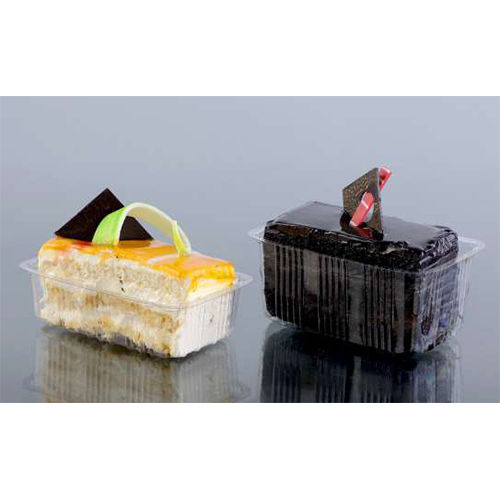 Pet Rectangular Cake Container