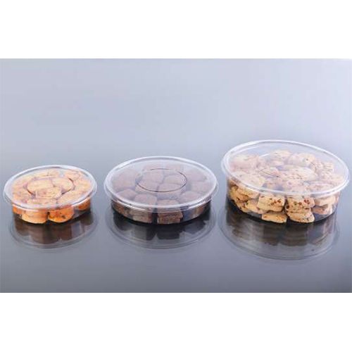 Pet Round Cookies Container