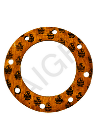 Champion Style Af 154 Non Asbestos Gasket - Non-metallic & Metallic | Customizable Ring Gasket, Any Size, Shape, Or Thickness