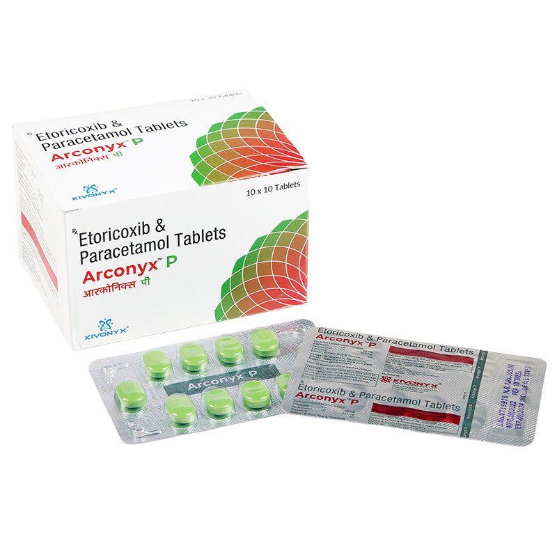 Etoricoxib 60 mg Thiocolchioside 4 mg Tablets