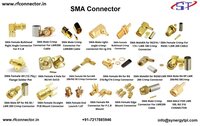 SMA Female Right angle PCB SOLDER connector