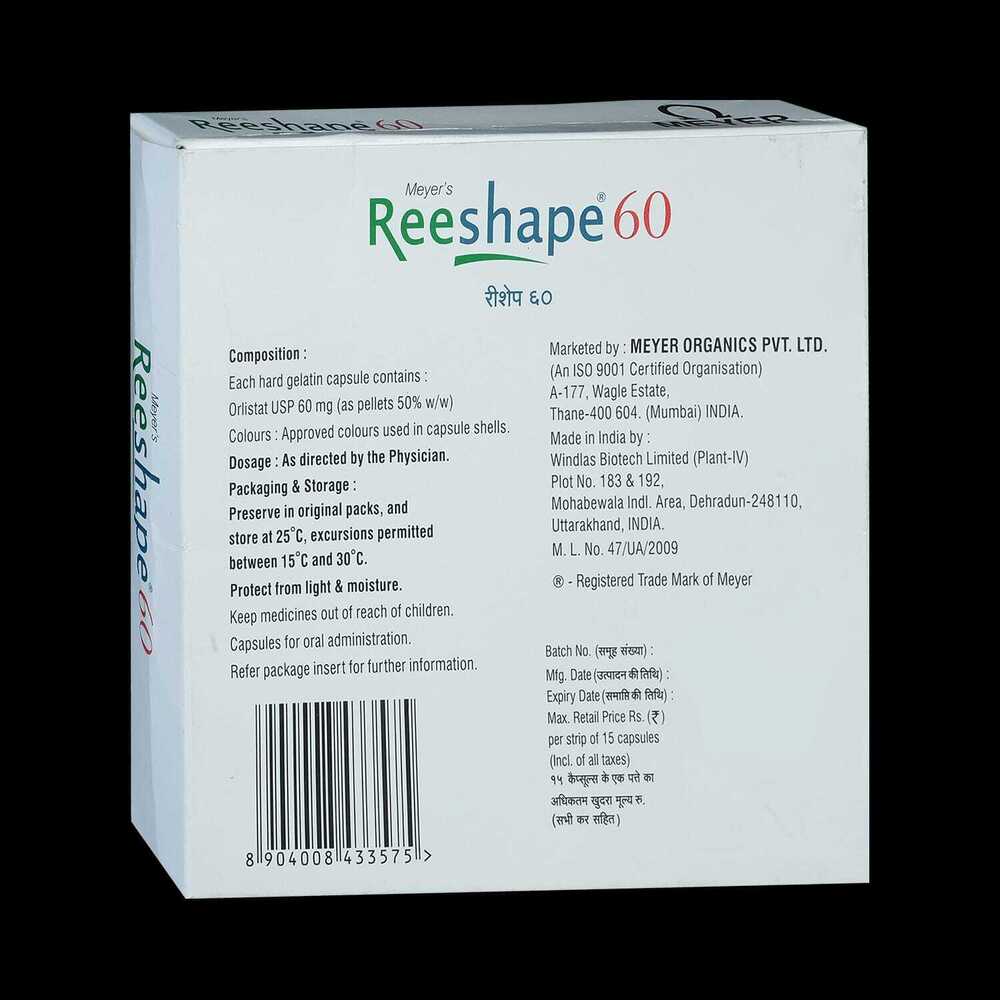 Reeshape 60 Mg Capsules - Drug Type: General Medicines