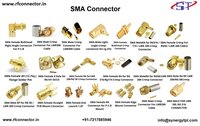 SMA Male RIGHT ANGLE FOR LMR-400 CLAMP CONNECTOR