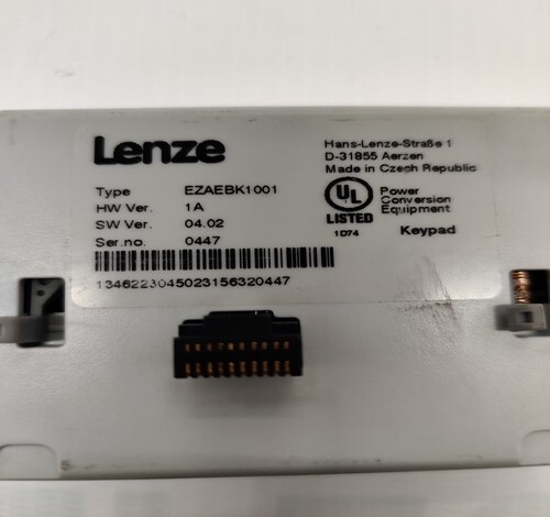 LENZE EZAEBK1001 KEYPAD