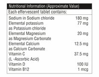 Calcium Carbonate With Vitamin C Effervescent Tablet