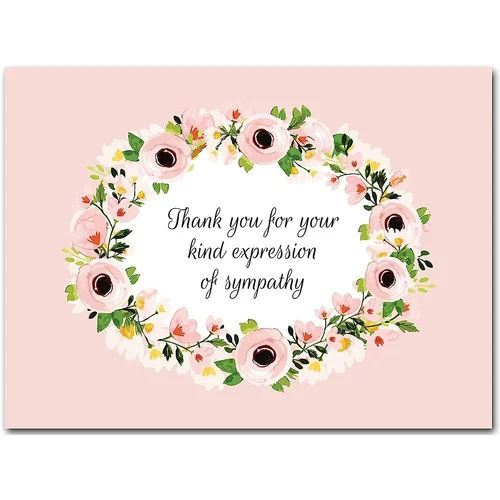 2 x 2 Inch Thank You Card