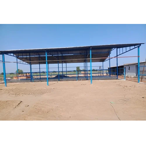 60mm Mild Steel Prefabricated Factory Shed