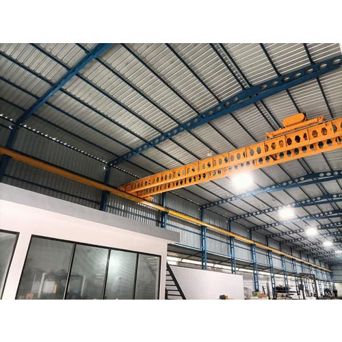 Silver Prefabricated Building Steel Structure