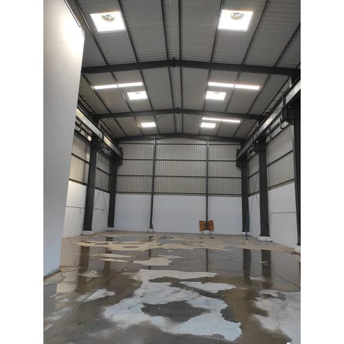 White And Black Prefabricated Industrial Structure