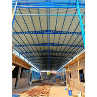 Blue Industrial Shed Turnkey Projects